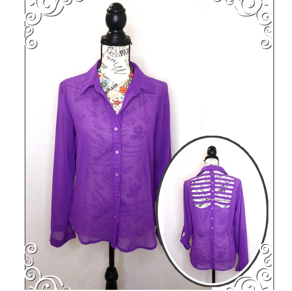 Truth button down blouse